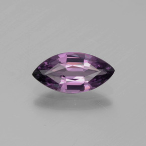 Spinello naturale porpora da 1,06 ct, marchesa, VVS
