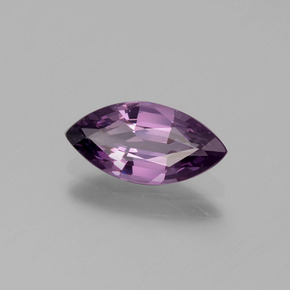 Spinello naturale porpora da 1,06 ct, marchesa, VVS