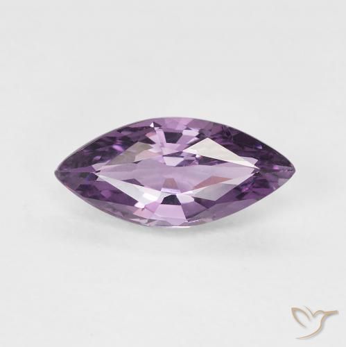 Spinello naturale porpora da 1,01 ct, marchesa, VS