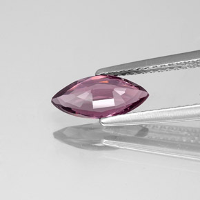 Spinello naturale porpora da 1,13 ct, marchesa, VVS