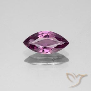 Spinello naturale porpora da 1,35 ct, marchesa, VS