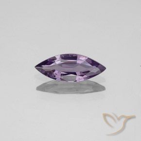 0.81ct Naturale Viola medio Spinello, Taglio marquise, VVS-VS