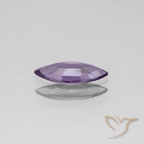 Spinello Viola medio naturale da 0.81 ct, Taglio marquise, VVS-VS