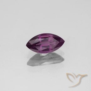 Spinello Viola medio naturale da 0.98 ct, Taglio marquise, VS