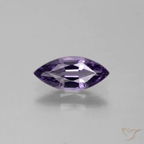 Spinello naturale viola da 0,98 ct, marchesa, VVS-VS
