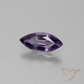 Spinello naturale viola da 0,98 ct, marchesa, VVS-VS