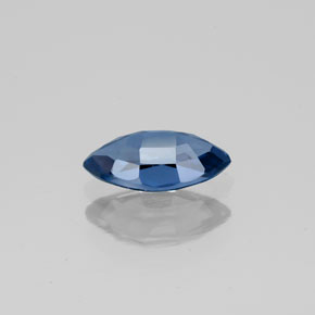 Spinello naturale blu da 0,98 ct, marchesa, VS-SI