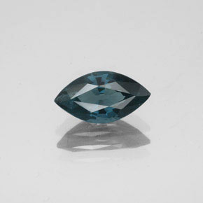 Spinello naturale blu da 1,31 ct, marchesa, VS-SI