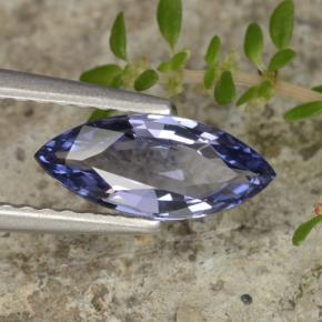 Spinello naturale viola da 0,86 ct, marchesa, VS-SI