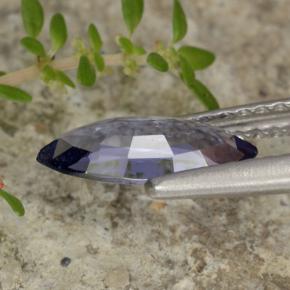 Spinello naturale viola da 0,86 ct, marchesa, VS-SI
