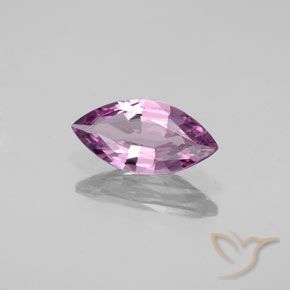 Spinello Viola medio naturale da 1.27 ct, Taglio marquise, VS-SI