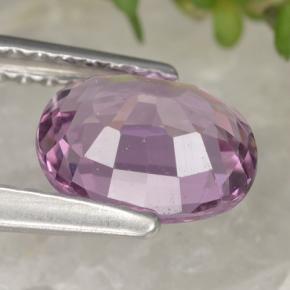 Spinello naturale porpora da 1,33 ct, taglio ovale, VS