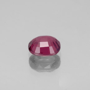 Spinello naturale rosso da 1,15 ct, taglio ovale, VS