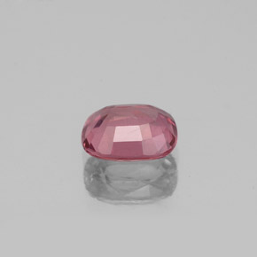 Spinello naturale rosso da 1,19 ct, taglio a cuscino, VS