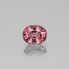 Spinello naturale rosa da 1,16 ct, taglio ovale, VS