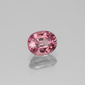 Spinello naturale rosa da 1,16 ct, taglio ovale, VS