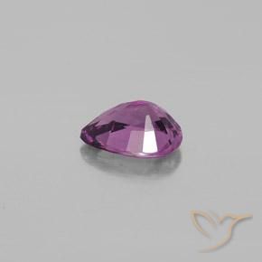 Spinello Viola medio-chiaro naturale da 1.00 ct, Forma a pera, VS