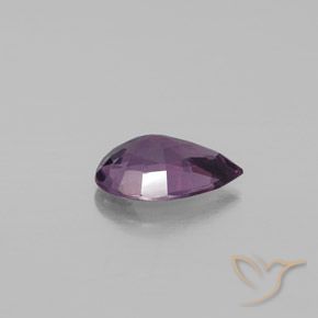 Spinello Viola medio naturale da 1.12 ct, Forma a pera, VS