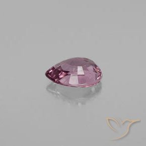 Spinello Grigio-Viola naturale da 1.15 ct, Forma a pera, VS