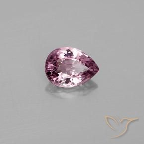 Spinello Viola medio naturale da 1.07 ct, Forma a pera, VS