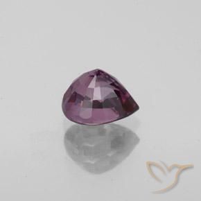 Spinello Viola scuro naturale da 1.06 ct, Forma a pera, VVS-VS