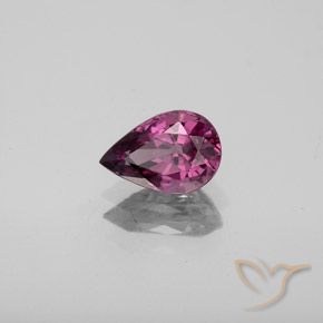 Spinello Boysenberry naturale da 1.14 ct, Forma a pera, VS