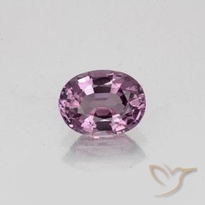 0.99ct Naturale Viola chiaro Spinello, Ovale, VVS