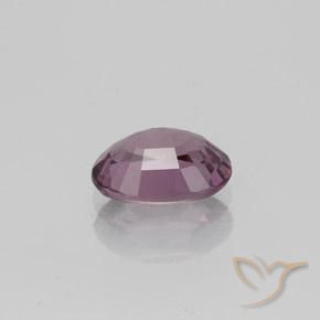 Spinello Viola medio-scuro naturale da 0.91 ct, Ovale, VVS
