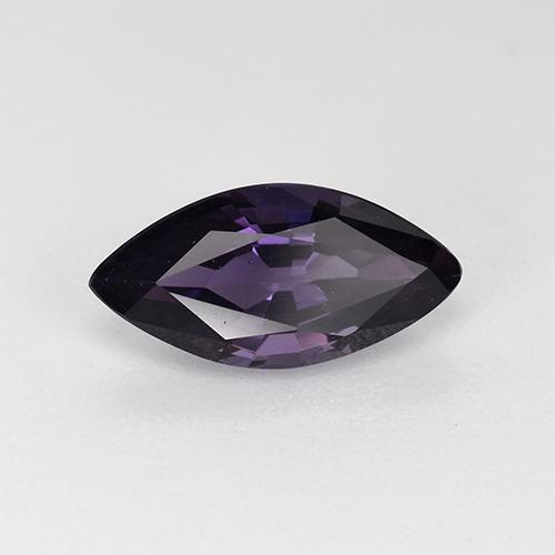 Spinello Viola medio naturale da 1.40 ct, Taglio marquise, VVS-VS