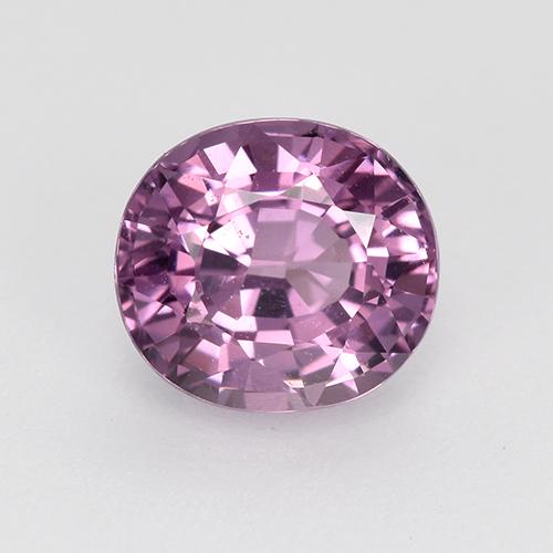 Spinello Viola d'uva naturale da 1.46 ct, Taglio ovale, VS