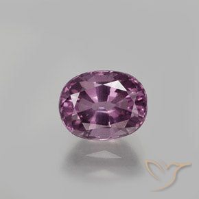1.63ct Naturale Viola medio-scuro Spinello, Ovale, VS
