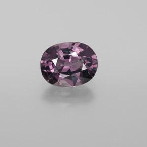 Spinello naturale porpora da 1,58 ct, taglio ovale, VVS