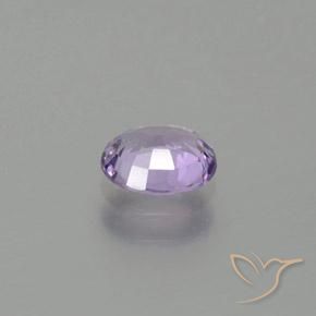 Spinello Rosa viola medio naturale da 0.71 ct, Ovale, VVS-VS