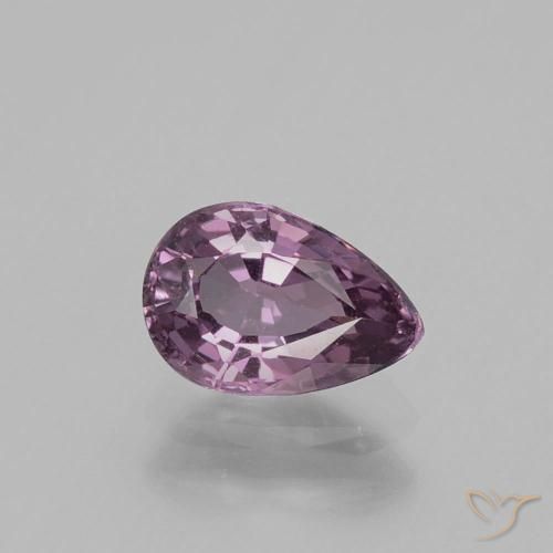 1.07ct Naturale Viola chiaro Spinello, Forma a pera, VVS-VS