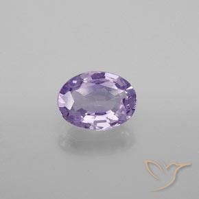 0.83ct Naturale Viola chiaro Spinello, Ovale, VS