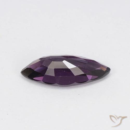 Spinello Viola medio naturale da 1.13 ct, Taglio marquise, VVS