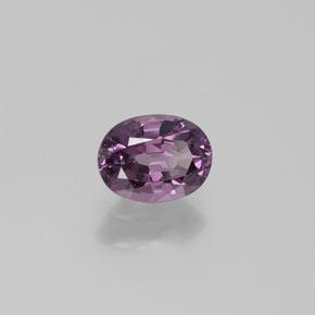 Spinello naturale porpora da 1,60 ct, taglio ovale, VS