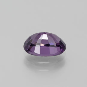 Spinello naturale porpora da 1,48 ct, taglio ovale, VVS