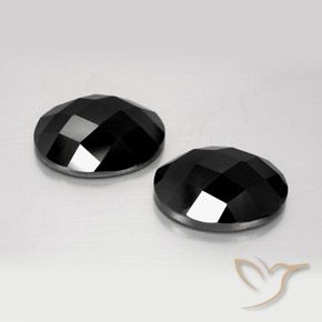 Gemme di Spinello Nero naturale da 14.85 ct, Ovale, Opaco