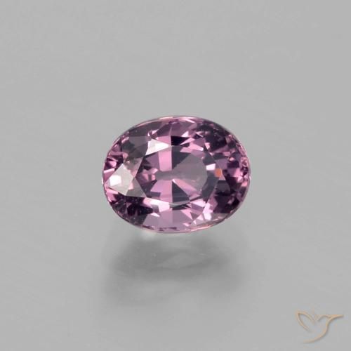 Spinello naturale viola da 1,32 ct, taglio ovale, VVS-VS