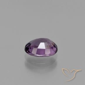 Spinello Viola scuro naturale da 1.05 ct, Ovale, VVS