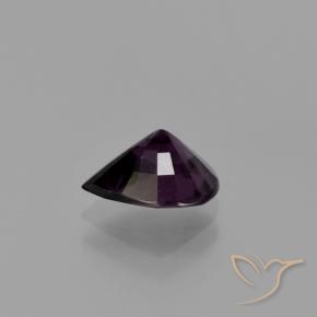 Spinello Lampone Rosso Viola naturale da 1.02 ct, Forma a pera, VVS