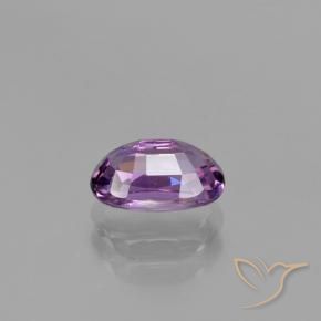 Spinello Viola medio-scuro naturale da 1.12 ct, Ovale, VS