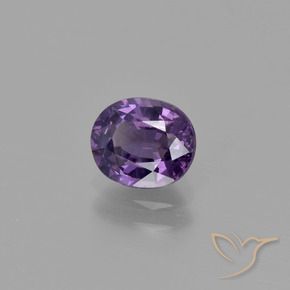Spinello Viola medio naturale da 1.01 ct, Ovale, VS