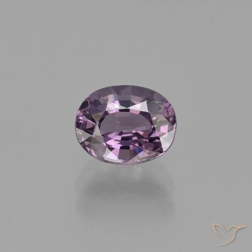 1.23ct Naturale Viola medio Spinello, Ovale, VS