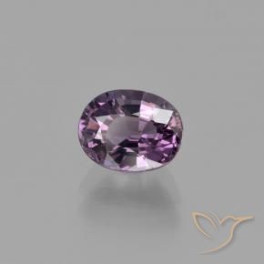 Spinello Viola medio naturale da 1.23 ct, Ovale, VS
