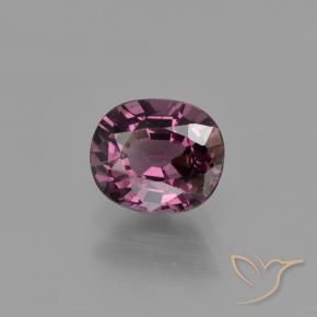 Spinello Viola medio naturale da 1.04 ct, Ovale, VS