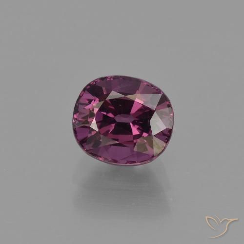 1.23ct Naturale Viola scuro Spinello, Ovale, VS