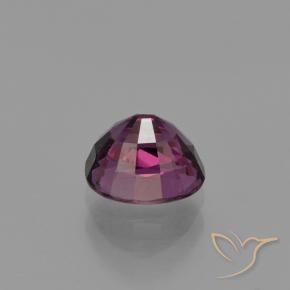 Spinello Viola scuro naturale da 1.23 ct, Ovale, VS