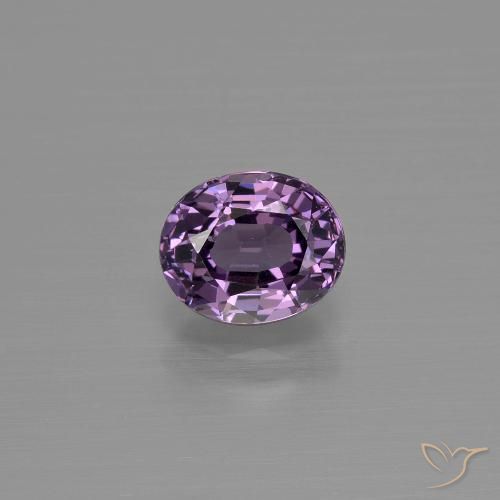 1.06ct Naturale Rosa violetto Spinello, Ovale, VS